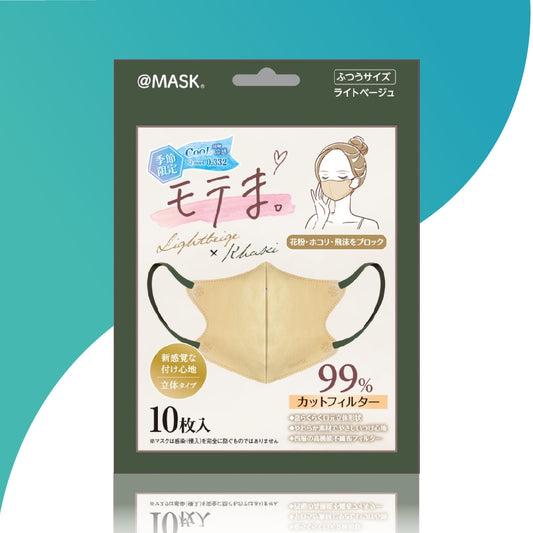 Bicolor 冷感モテま。　LIGHT BEIGE