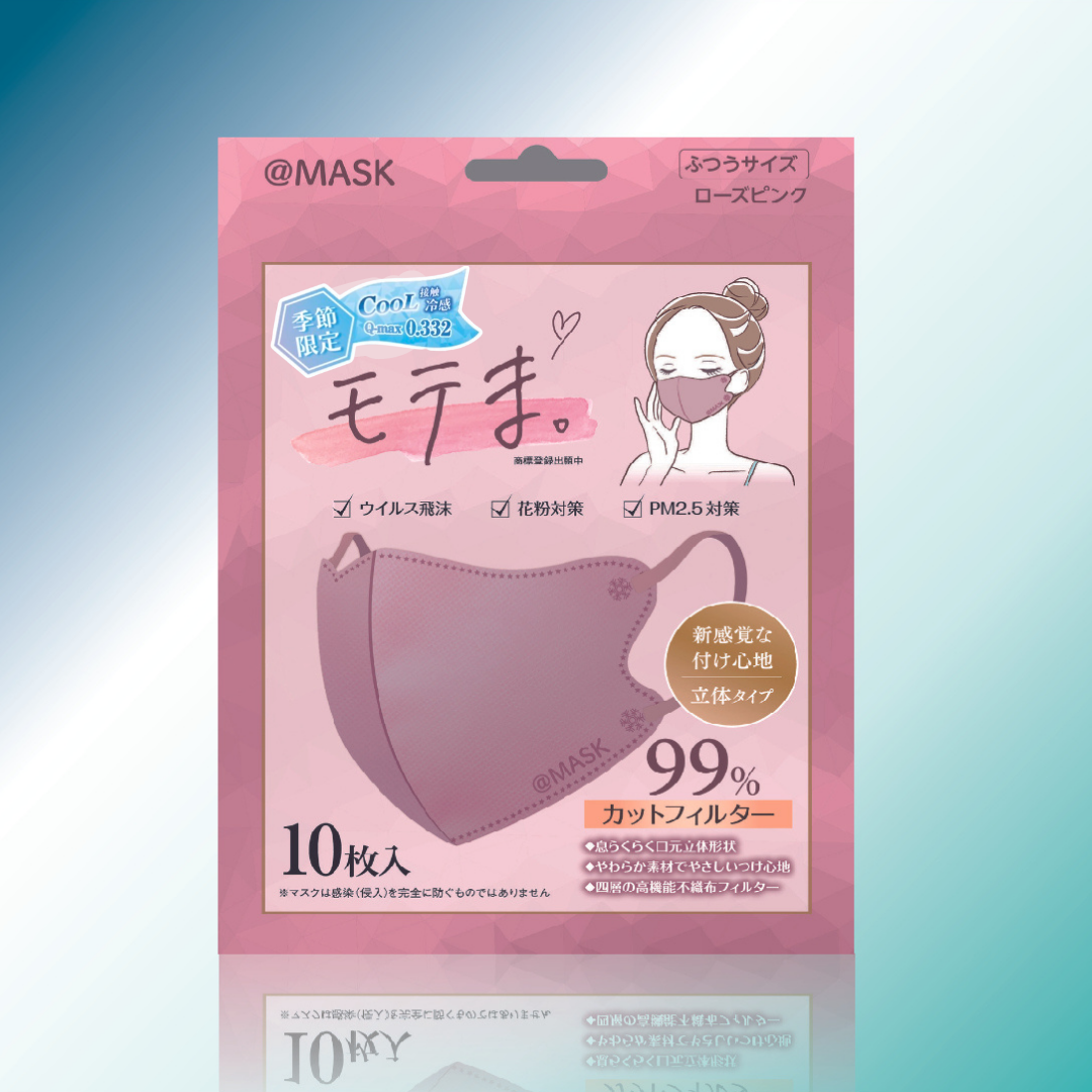 冷感モテま。10枚入　ROSE PINK